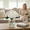 Spring Tabletop Decor – 6PCS White Silk Hydrangea Artificial Flowers for Home, Wedding & Party Centerpieces